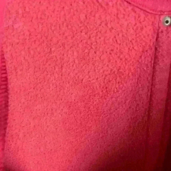 Neon Buddha Size Small Shaket Button Down Pink Boxy Boho Ornate Chunky - Picture 3 of 8